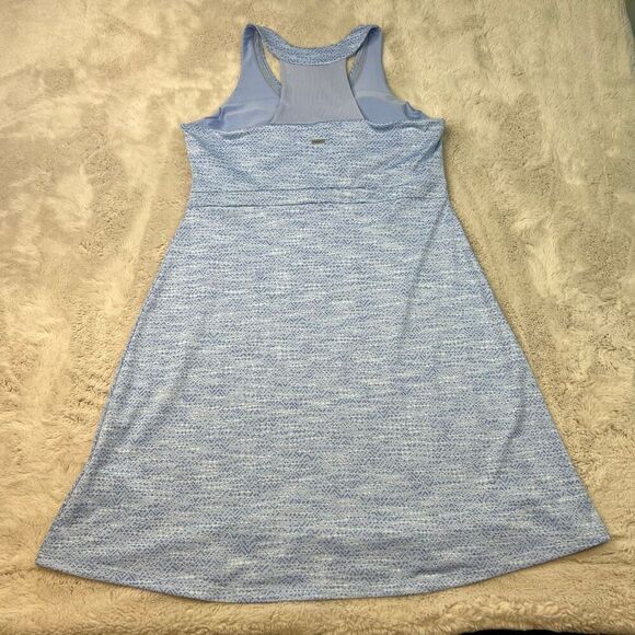 Mondetta Performance Gear Sport Travel Dress Size XL Blue Built in bra Racerback - Picture 5 of 11